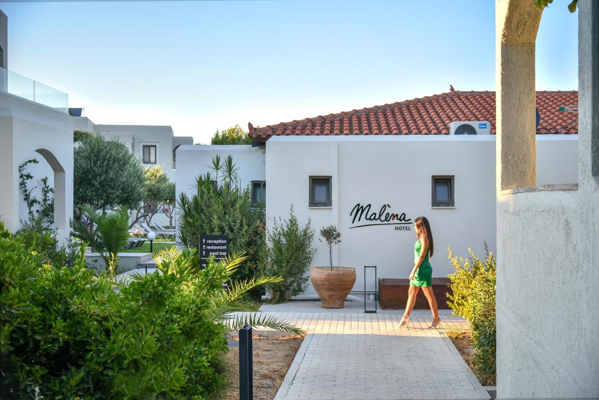 Malena Hotel & Suites - Adults Only By Omilos Hotels Amoudara Lasithiou Exterior foto